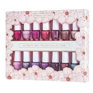 Beauty Concepts Nail Polish Set for Vibrant Nail Colors