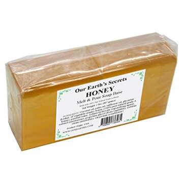 Honey - 2 Pound Melt and Pour Soap Base - Our Earth's Secrets