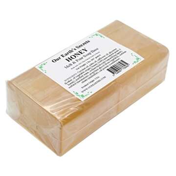 Honey - 2 Pound Melt and Pour Soap Base - Our Earth's Secrets