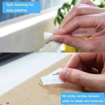 Anycolor Compatible Label Tape Replacement for 45013 (S0720530) Black on White 12mm Label Refill Compatible with LabelManager 160 280 210D 360D 420P 4200, 1/2 inch x 23 feet, 2-Pack