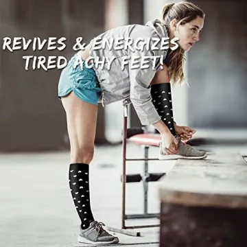 Copper Compression Socks - 6 Pairs for Optimal Support