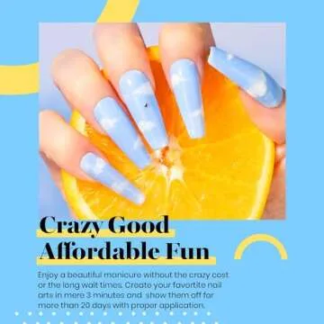 Beetles Blue Gel Nail Polish Starter Kit for Home Manicure