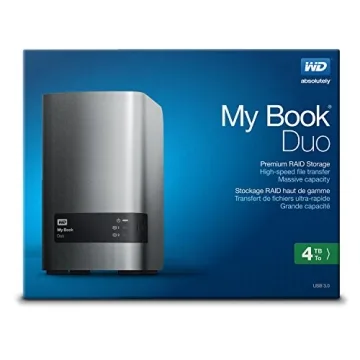 WD 4TB My Book Duo Desktop RAID External Hard Drive