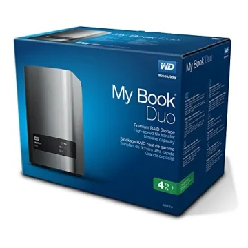 WD 4TB My Book Duo Desktop RAID External Hard Drive