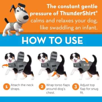ThunderShirt for Dogs, X Large, Heather Gray Classic - Dog Anxiety Relief Calming Vest