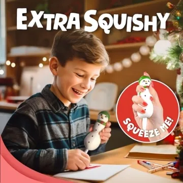 BUNMO Cute Gel Pens for Kids - Plush Designs & Refills