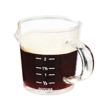 Espresso Shot Glass 70ML Heat-Resistant Double Spout