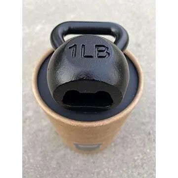 Unique 1lb Kettlebell Bottle Opener for Fitness Enthusiasts