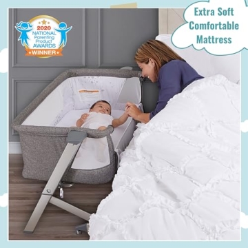 Dream On Me Skylar Bassinet & Bedside Sleeper