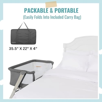 Dream On Me Skylar Bassinet & Bedside Sleeper