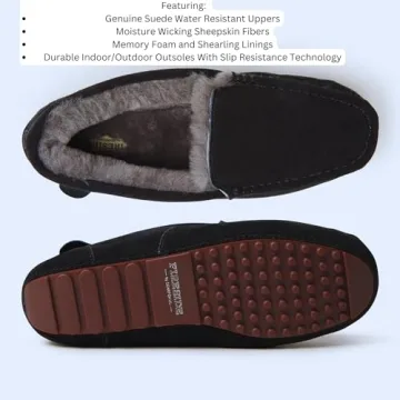 Comfortable Melbourne Shearling Slippers for Men