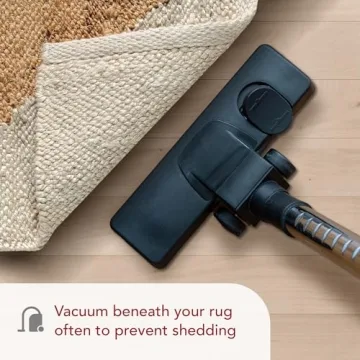 nuLOOM Pandora Diamond Jute Area Rug 5x8 Durable Eco-Friendly