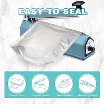 Mylar Bags for Food Storage - Durable & Resealable