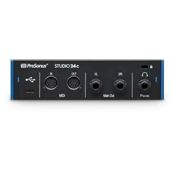 PreSonus Studio 24c USB Audio Interface with Software Bundles