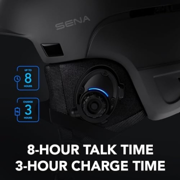 Sena Latitude S1 Bluetooth Snow Helmet - High-Quality Communication