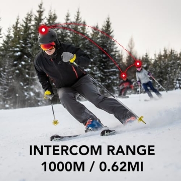 Sena Latitude S1 Bluetooth Snow Helmet - High-Quality Communication