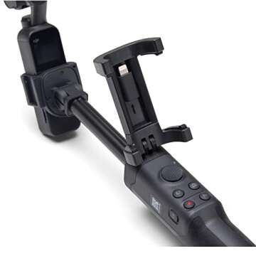Osmo Pocket Expansion Kit Controller Wheel Wireless Module Accessory Mount Smartphone 3.5mm Mic Microphone Adapter Compatible with DJI OSMO Pocket Accessories (DJI Genuine Osmo Pocket Extension Rod)