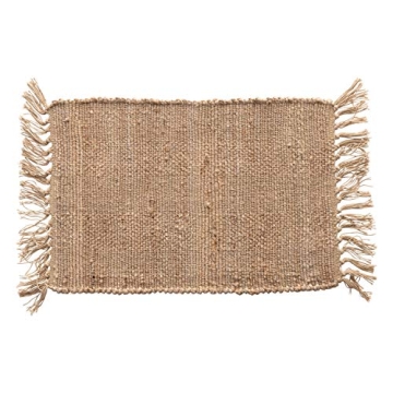 Stylish Natural Placemat with Tassels for Any Occasion