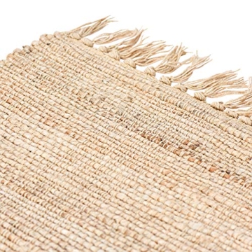 Stylish Natural Placemat with Tassels for Any Occasion