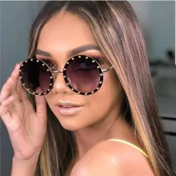 HPIRME Vintage Round Sunglasses for Men and Women - UV400