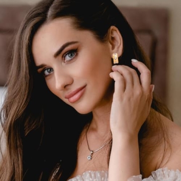 Formery Vintage Gold Plated Earrings Dainty Star Crystal Stud Earring Adjustable Hoop Earrings Anniversary Birthday Jewelry for Women