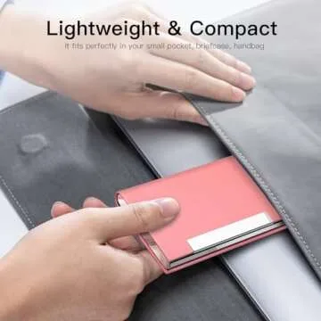 Padike Professional Business Card Holder for Networking Success