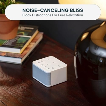 Big Red Rooster Noise Sleeping Machine - Kids White Noise Machine - Baby Soother with Rain and Nature Sounds - Portable Sound Machine for Sleeping, Noise Cancellation for Room or Office - 4x4x3 Inches