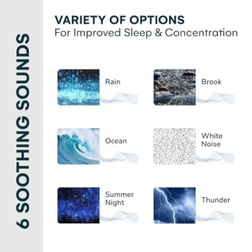 Big Red Rooster Noise Sleeping Machine - Kids White Noise Machine - Baby Soother with Rain and Nature Sounds - Portable Sound Machine for Sleeping, Noise Cancellation for Room or Office - 4x4x3 Inches