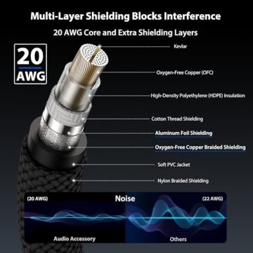 10 ft Guitar Cable 2 Pack with Neutrik Connectors