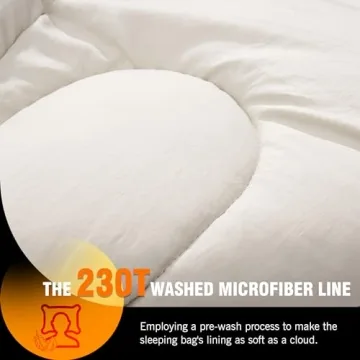 yotruth Double Sleeping Bag for Couples and Families