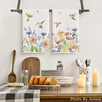 Stylish Hummingbird Kitchen Towels Set of 2 for Everyone