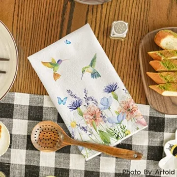 Stylish Hummingbird Kitchen Towels Set of 2 for Everyone
