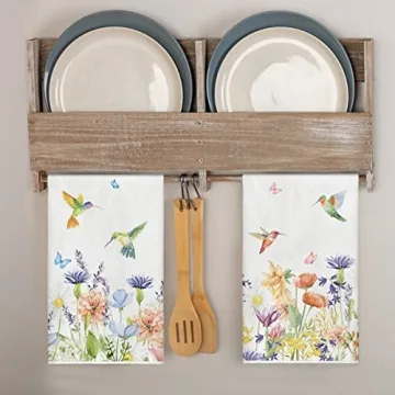 Stylish Hummingbird Kitchen Towels Set of 2 for Everyone