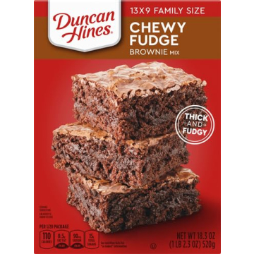 Duncan Hines Brownie Mix Fudge 5-Pack 18.3 oz
