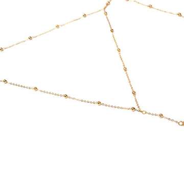 Asooll Crystal Bead Body Chain - Stylish Jewelry for Women