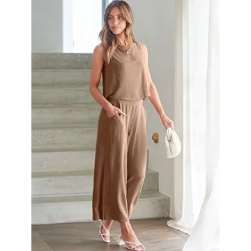 Trendy ANRABESS Summer 2 Piece Outfits for Women