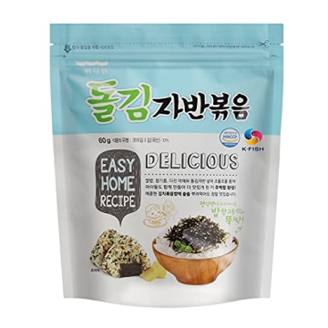 K-SEAFOOD PAVILION Badaone Seasoned Seaweed Flakes, Crispy Savory Snack