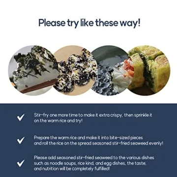 Badaone Seasoned Seaweed Flakes for Flavor and Crunch