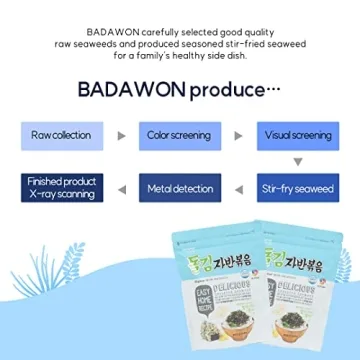 Badaone Seasoned Seaweed Flakes for Flavor and Crunch
