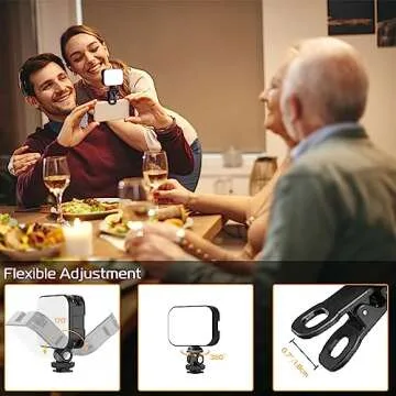 ULANZI VL100X Selfie Light for Perfect Video Lighting