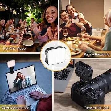 ULANZI VL100X Selfie Light for Perfect Video Lighting