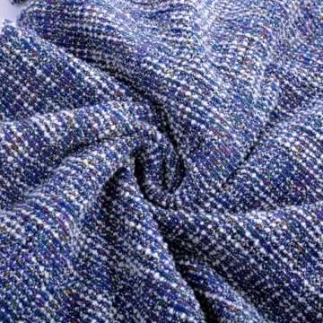 GRACE KARIN Mini Dresses for Women Fashion Bodycon Short Sleeve Tweed Dress Business Work Fall Clothes 2024 with Pockets Navy Blue 10