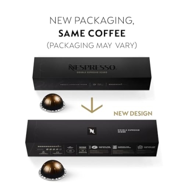 Nespresso Double Espresso Scuro Capsules for Bold Coffee Lovers