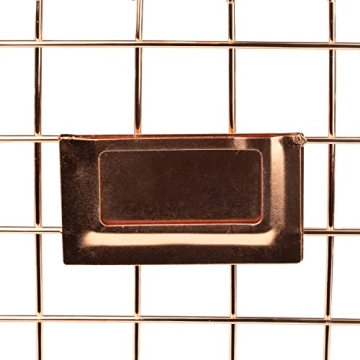 Copper Wire Storage Basket for Stylish Organization