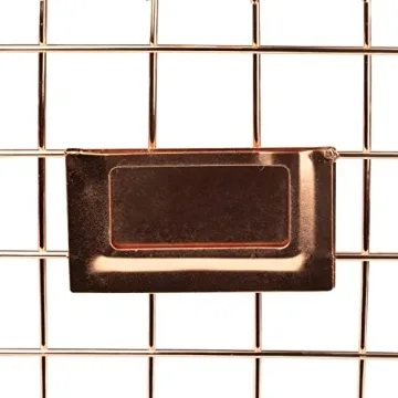 Copper Wire Storage Basket for Stylish Organization