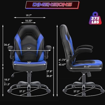 Sweetcrispy Ergonomic Gaming Chair - Adjustable & Stylish