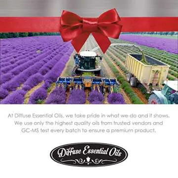 Diffuse Essential Oils 10ml - Pure Peppermint Essential Oil - 0.33 oz