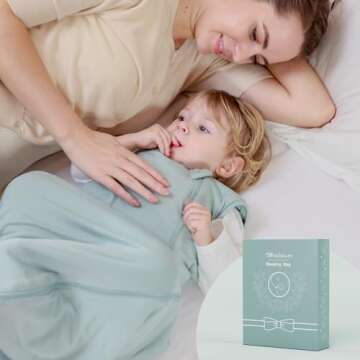 Mosebears Baby Sleep Sack 1.0 TOG for Ultimate Comfort
