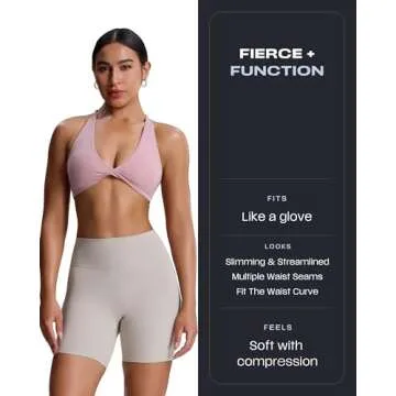 Aoxjox Trinity Women Biker Shorts for Tummy Control