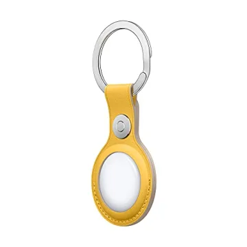 Stylish Apple AirTag Leather Key Ring for Every Occasion